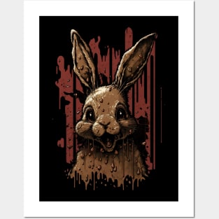 scary bunny Posters and Art